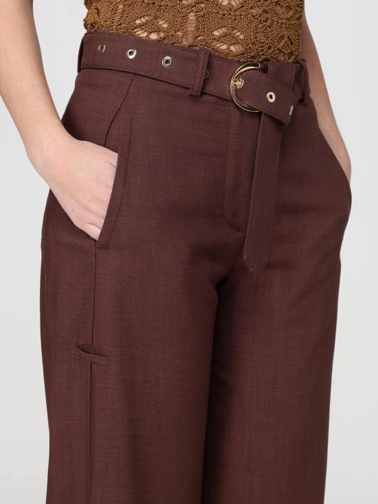 26SS 핑코 팬츠 106492A2W6 L78 Brown - PINKO