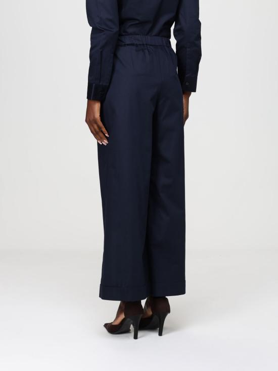 26SS 막스마라 스트레이트 팬츠 2616131037600 006 Navy - MAX MARA