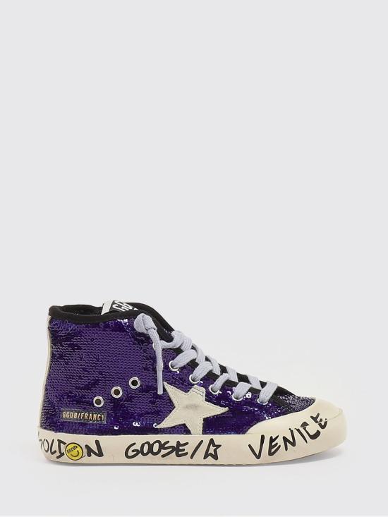 26SS [키즈] 골든구스 스니커즈 GYF00114F008084 50588 Blue