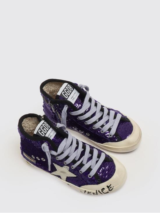 26SS [키즈] 골든구스 스니커즈 GYF00114F008084 50588 Blue - GOLDEN GOOSE