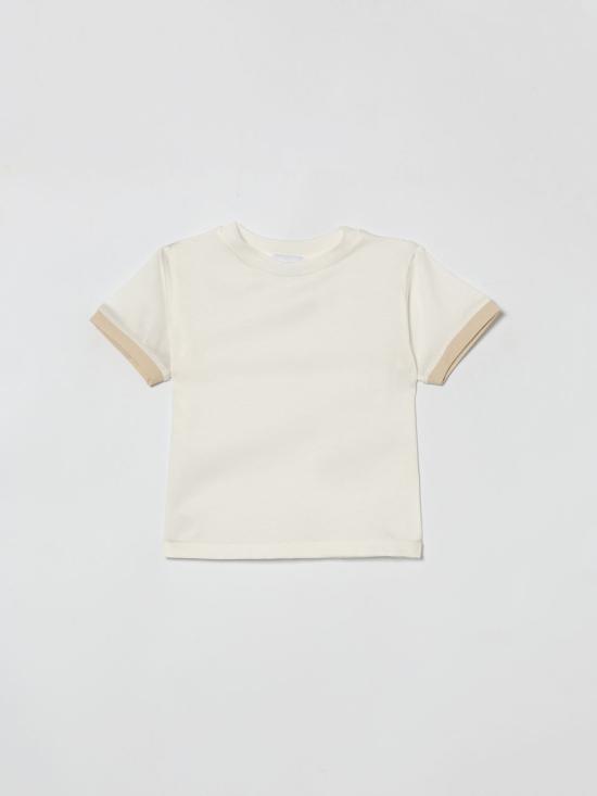 26SS [키즈] 마뉴엘리츠 티셔츠 MR3342 GESSO SABBIA White