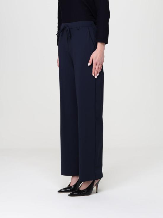 26SS 막스마라 스트레이트 팬츠 2616781067600 005 Navy - MAX MARA