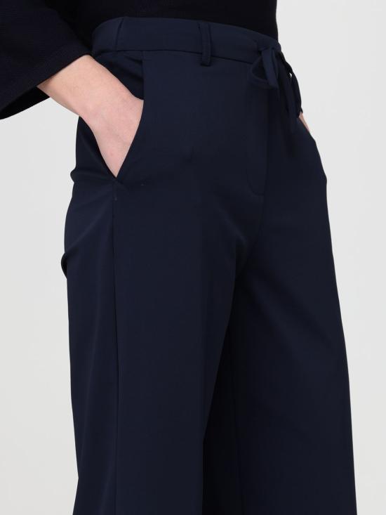 26SS 막스마라 스트레이트 팬츠 2616781067600 005 Navy - MAX MARA