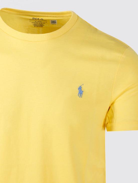 26SS 폴로 랄프로렌 포니로고 자수 반팔 티셔츠 710671438 512 Yellow - POLO RALPH LAUREN