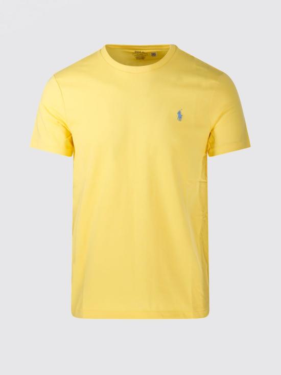 26SS 폴로 랄프로렌 포니로고 자수 반팔 티셔츠 710671438 512 Yellow - POLO RALPH LAUREN