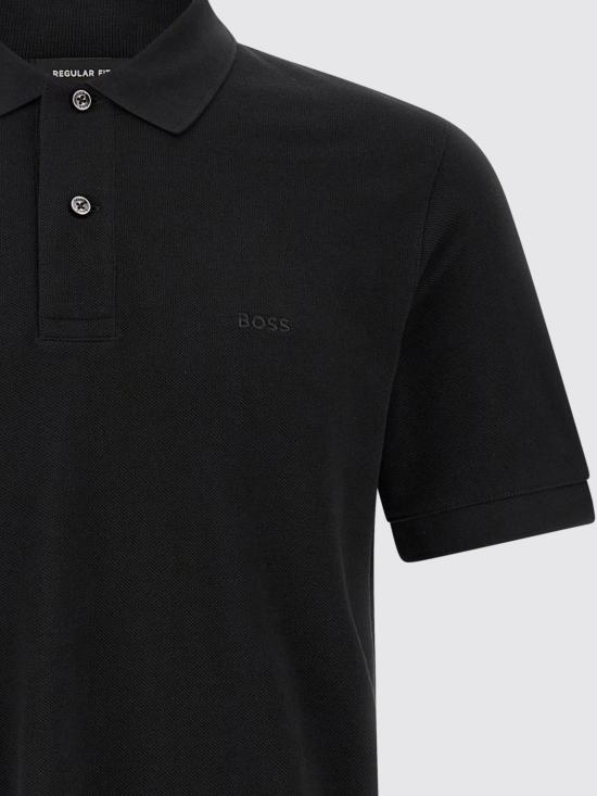 26SS 보스 폴로 티셔츠 50553564 001 Black - BOSS