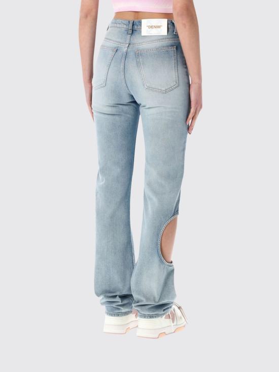 26SS 오프화이트 데님 팬츠 OWYA06ES26DEN001 4600 Denim - OFF WHITE