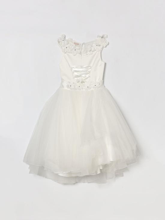 26SS [키즈] 모나리자 원피스 77G9007121 0001 Yellow Cream - MONNALISA