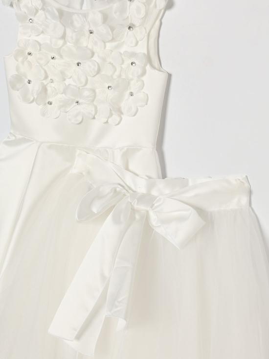 26SS [키즈] 모나리자 원피스 77G9007121 0001 Yellow Cream - MONNALISA