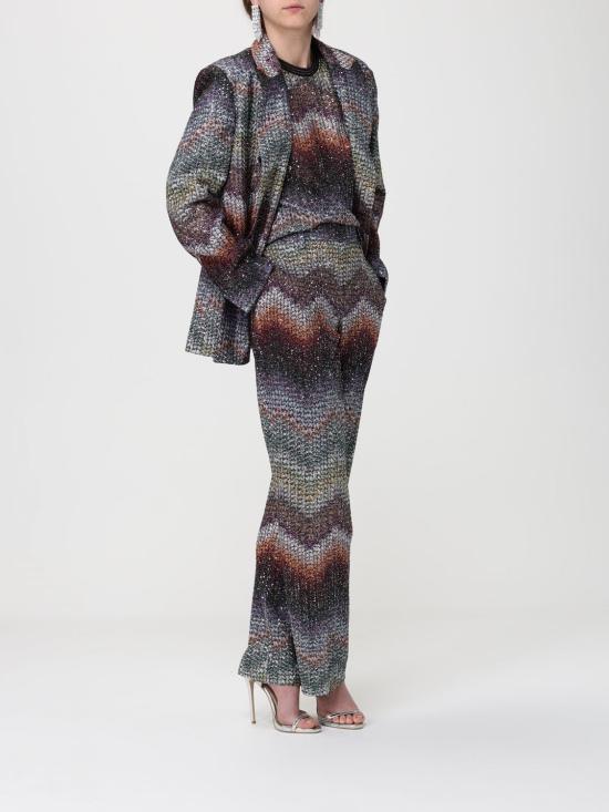 26SS 미소니 반팔 티셔츠 DS26SL00BC005Y S72P0 Multicolor - MISSONI