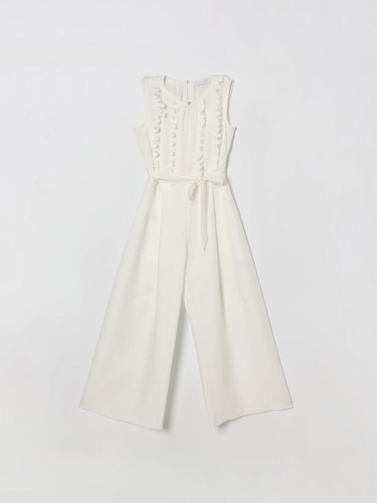 26SS [키즈] 모나리자 트레이닝 웨어 71G2007124 0001 Yellow Cream