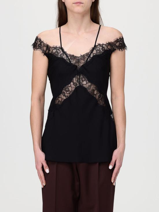 26SS 핑코 민소매 티셔츠 106623A385 Z99 Black