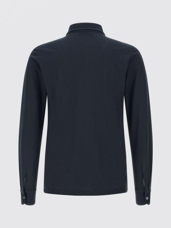 26SS 자노네 폴로 티셔츠 815132ZG380 Z0178 Gnawed Blue - ZANONE