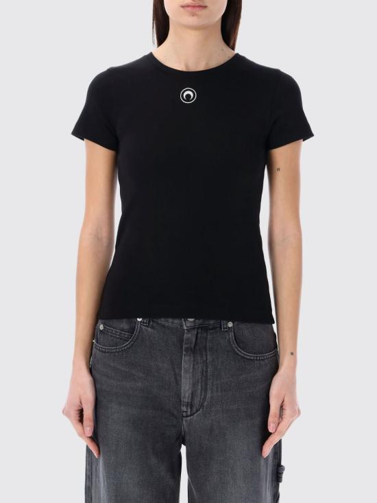 26SS 마린세르 반팔 티셔츠 WTT012ACJER0008 BK99 Black