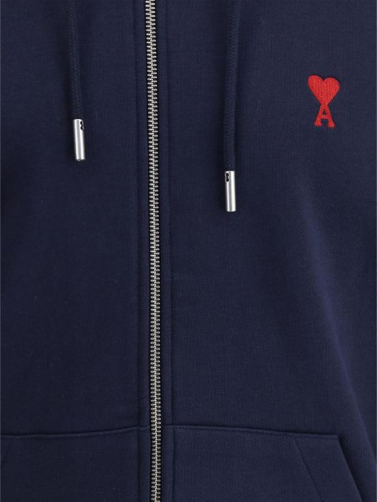 26SS 아미 긴팔 티셔츠 BFUSW435730 430 Blue - AMI