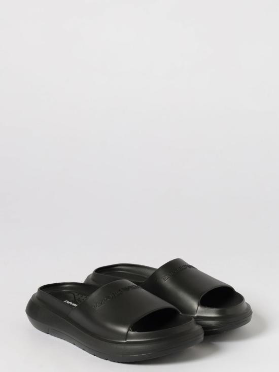 26SS 엠포리오 아르마니 샌들 EM005960AF26000 UC001 Black - EMPORIO ARMANI