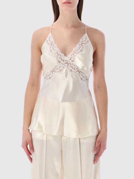 26SS 알베르타 페레티 민소매 티셔츠 08071627 0002 White