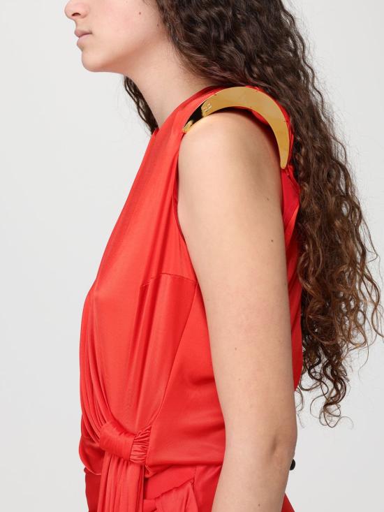 26SS 엘리자베타프랜치 롱 원피스 BO02061E2 H85 Red - ELISABETTA FRANCHI