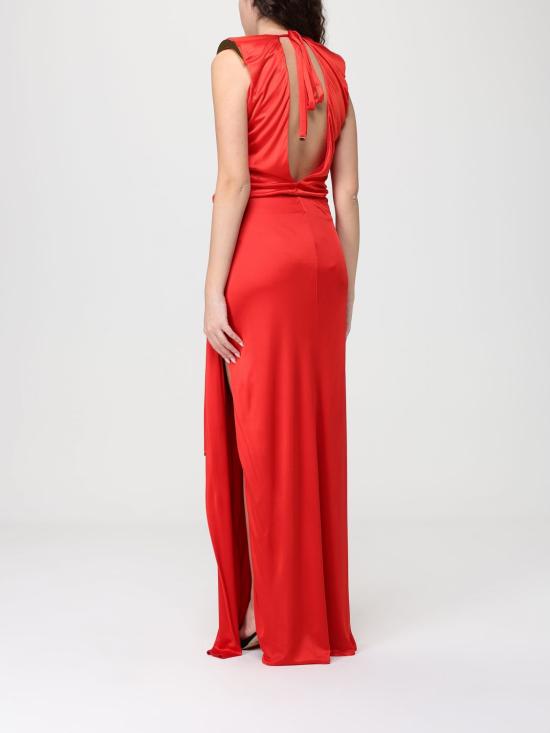 26SS 엘리자베타프랜치 롱 원피스 BO02061E2 H85 Red - ELISABETTA FRANCHI