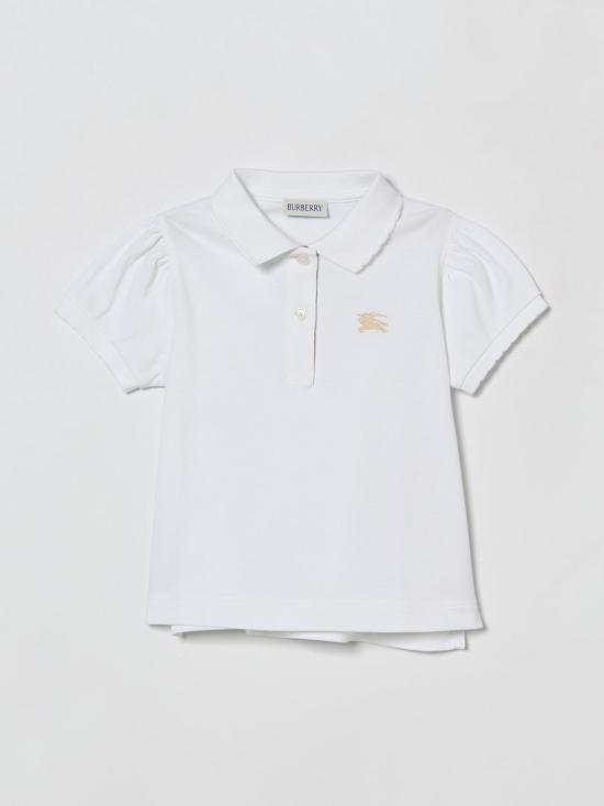 26SS [키즈] 버버리 폴로 셔츠 8117426 White