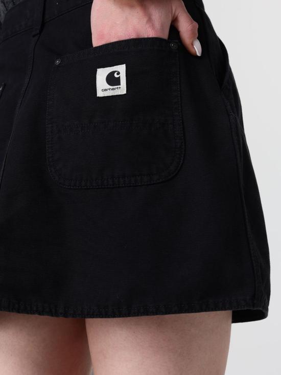 26SS 칼하트 WIP 메이브 더블 니 스커트 I034836 8906 Black - CARHARTT WIP