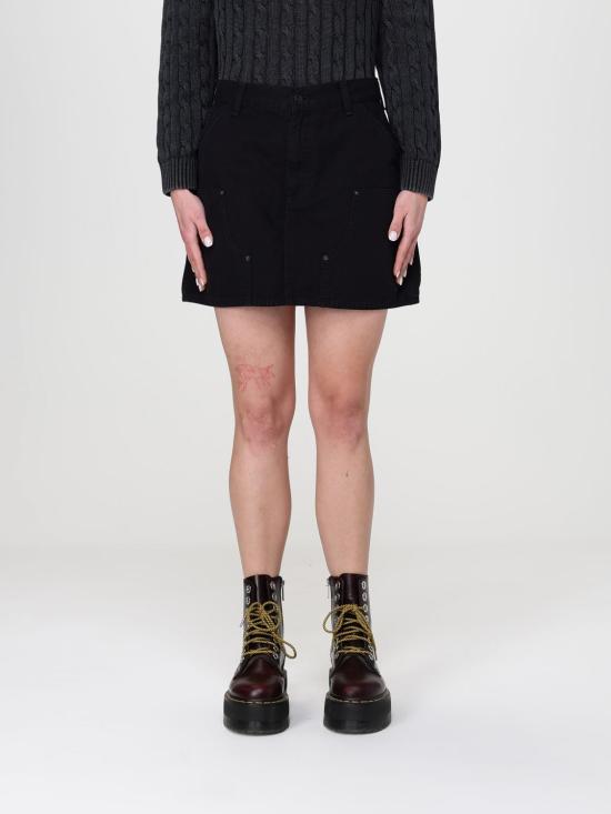 26SS 칼하트 WIP 메이브 더블 니 스커트 I034836 8906 Black