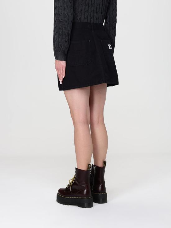 26SS 칼하트 WIP 메이브 더블 니 스커트 I034836 8906 Black - CARHARTT WIP