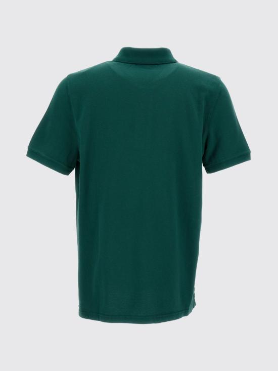 26SS 메종키츠네 폭스 헤드 레귤러 폴로 티셔츠 PM00209KP0002 P399 Green - MAISON KITSUNE