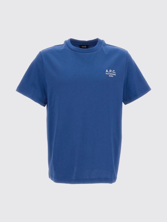 26SS 아페쎄 반팔 티셔츠 COHBUM26388 TIC Blue - A.P.C.