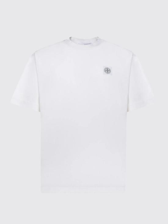 26SS 스톤 아일랜드 반팔 티셔츠 2100030S0115 V0001 White - STONE ISLAND