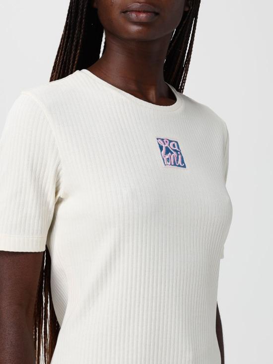 26SS 마르니 반팔 티셔츠 THJE0379S0UTC600 00W08 White - MARNI