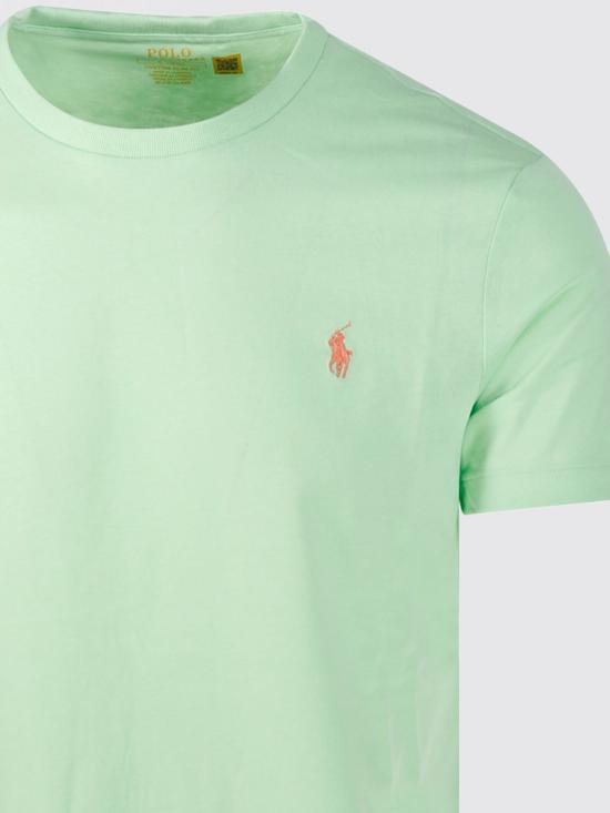 26SS 폴로 랄프로렌 반팔 티셔츠 710671438 513 Bottle Green - POLO RALPH LAUREN