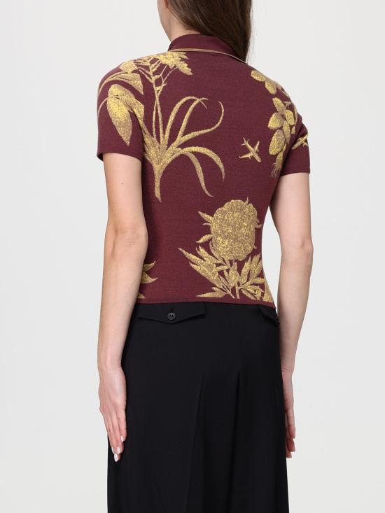 25FW 모스키노 폴로 티셔츠 0924 5410 1106 Brown - MOSCHINO