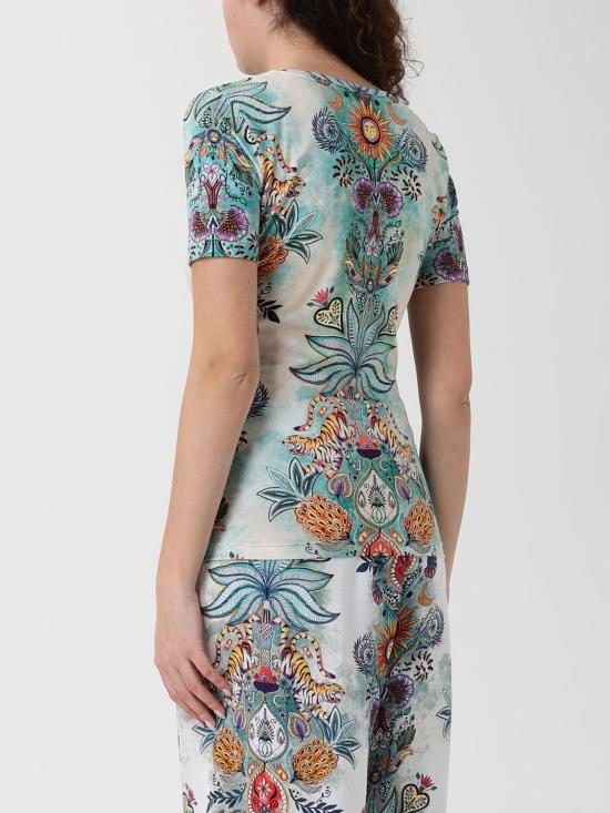 26SS 저스트까발리 반팔 티셔츠 80PAHE02CJ112 R86 Multicolor - JUST CAVALLI