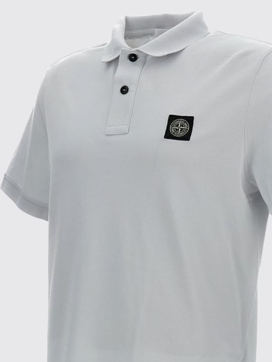 26SS 스톤 아일랜드 폴로 티셔츠 2200008S0017 V0041 Gnawed Blue - STONE ISLAND