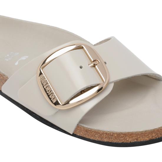 26SS 버켄스탁 샌들 1031823 SHINE OYSTER Beige - BIRKENSTOCK