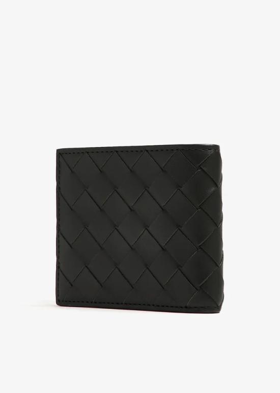 26SS 보테가베네타 인트레치아토 반지갑 743211VCPQ43009 Black - BOTTEGA VENETA