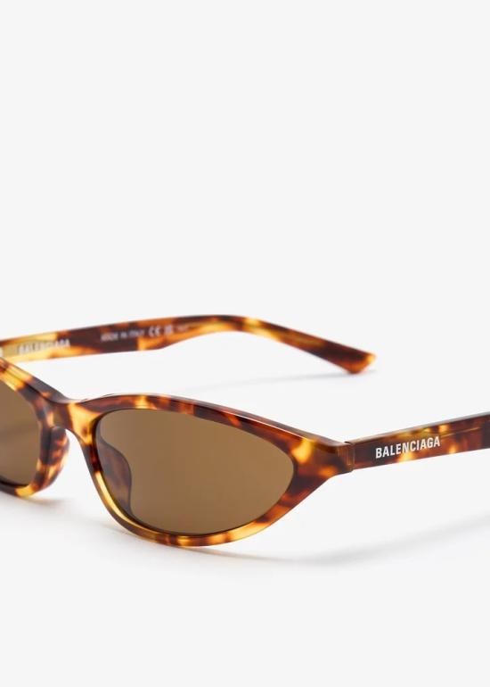 26SS 발렌시아가 선글라스 812657T00397264 Brown - BALENCIAGA