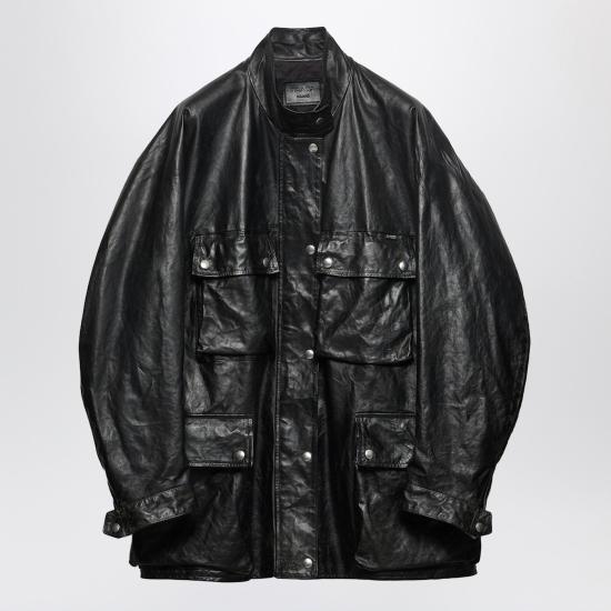 26SS 프라다 가죽 자켓 56A242OOO180O Black