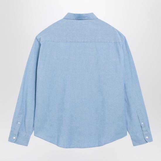 26SS 아미 긴팔 셔츠 HSH822CO0221 Blue - AMI
