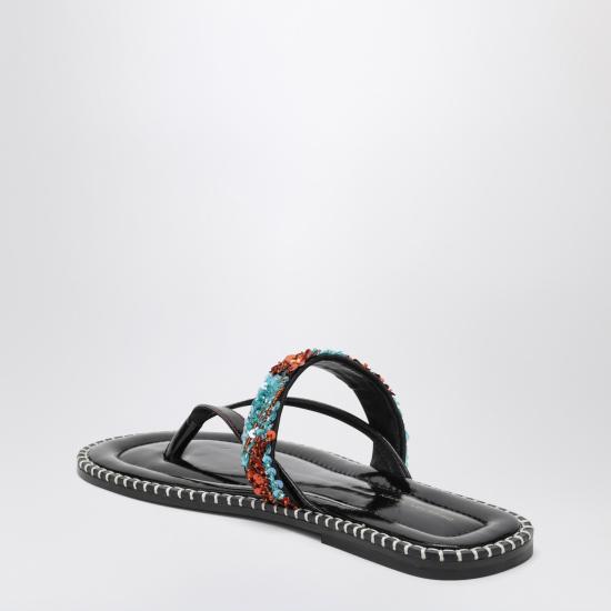 26SS 드리스 반 노튼 뮬/슬리퍼 117730857 Light blue - DRIES VAN NOTEN