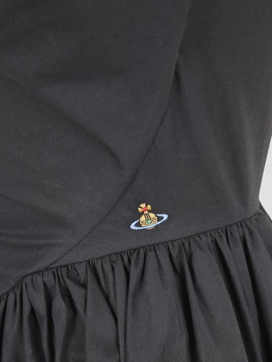 26SS 비비안웨스트우드 미디 원피스 1101039HW009Q N401 BLACK - VIVIENNE WESTWOOD