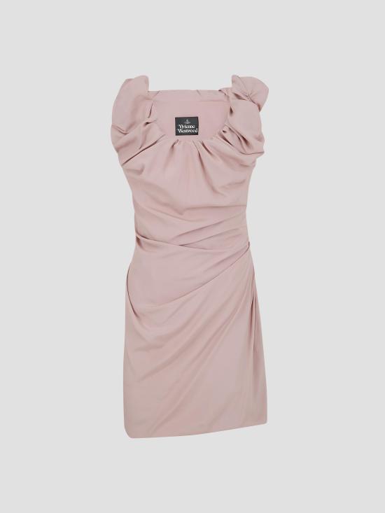 26SS 비비안웨스트우드 미디 원피스 110103ALW01CB G404 BLUSH