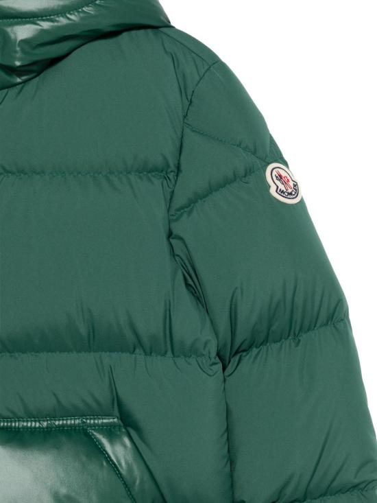 25FW [키즈] 몽클레어 패딩 K29541A00079597YW 866 Green - MONCLER