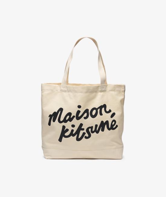 26SS 메종키츠네 핸드라이팅 토트백 PW05124WW9042 P700 ECRU