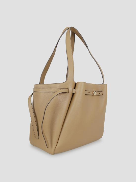 26SS 토리버치 에센셜 U 나일론 토트백 163388 227 TIRAMISU - TORY BURCH