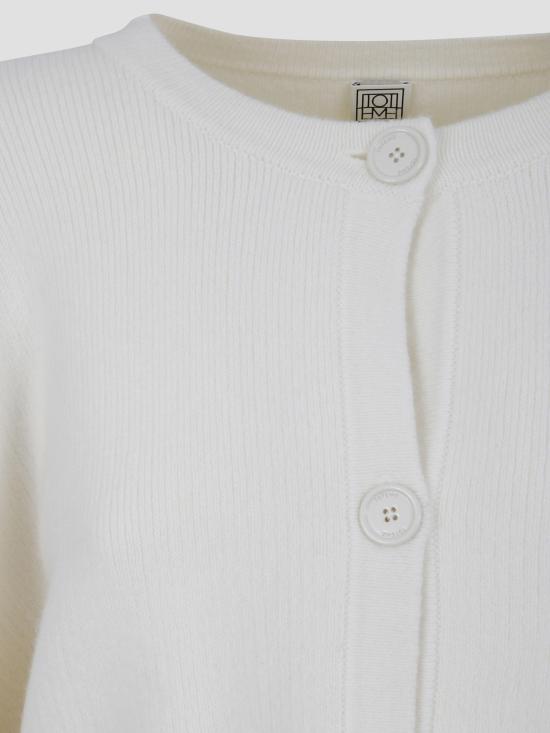 26SS 토템 후드 티셔츠 262WRT0742YA0278 106 MILK - TOTEME