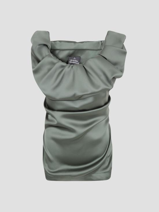 26SS 비비안웨스트우드 셔츠 15050019W01CA M411 GREEN