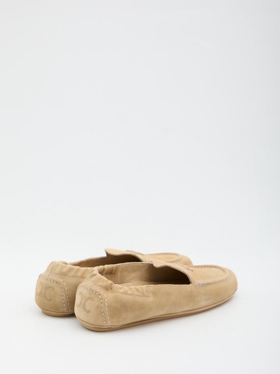 26SS 셀린느 아담 로퍼 스웨이드 카프스킨 365167029C BEIGE - CELINE