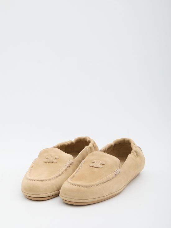 26SS 셀린느 아담 로퍼 스웨이드 카프스킨 365167029C BEIGE - CELINE